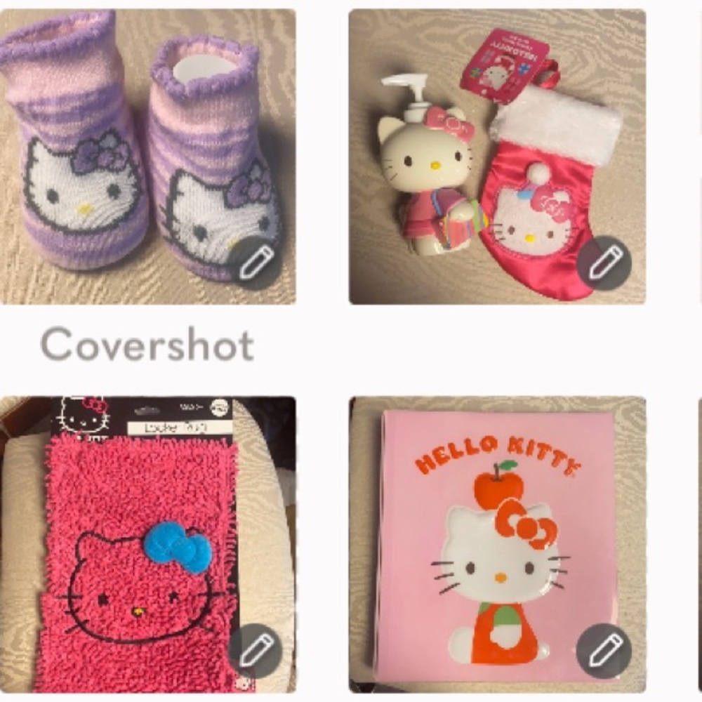 RETRO NEW Hello Kitty lot 5 FAB Items